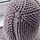  коричневая  Шапка-ушанка вязаная из шерсти. Шапка-ушанка. AccessoriesWool мягко и комфортно. Ярмарка Мастеров.  Фото №12
