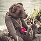 Gotta go ... bear. Мягкие игрушки. Kristina & Soul Bear (Familial Values). Ярмарка Мастеров.  Фото №4