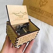 Музыкальные инструменты handmade. Livemaster - original item Aladdin Music Box - A whole new world. Handmade.