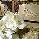 "Жасмин и липовый цвет". Anti-age. Соляное с Гуараной. Мыло. Natali dream soap Курбатова Наталья. Интернет-магазин Ярмарка Мастеров.  Фото №2
