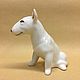 Bull Terrier porcelain figurine, Figurines, Moscow,  Фото №1
