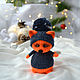 Little fox in a hat, Stuffed Toys, Lipetsk,  Фото №1
