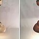 Ceramic lamp with a deep shade (brown or white). Lampshades. Light Ceramics RUS (svetkeramika). My Livemaster. Фото №5