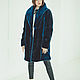 Beaver fur coat in blue. Fur Coats. Forestfox. Family Fur Atelier. Online shopping on My Livemaster.  Фото №2