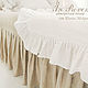 Order Bed linen Provence, linen bed. Inna Meyrabyan InProvence (InProvence). Livemaster. . Bedding sets Фото №3