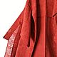 Винтаж: РЕЗЕРВ Японское винтажное шелковое красное кимоно Красный клен, Блузки винтажные, Новосибирск,  Фото №1