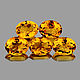 Заказать Цитрин яркий  натуральный IF-VVS, овал, 6х8мм, 8шт. ILLUSION_STONES1. Ярмарка Мастеров. . Кабошоны Фото №3
