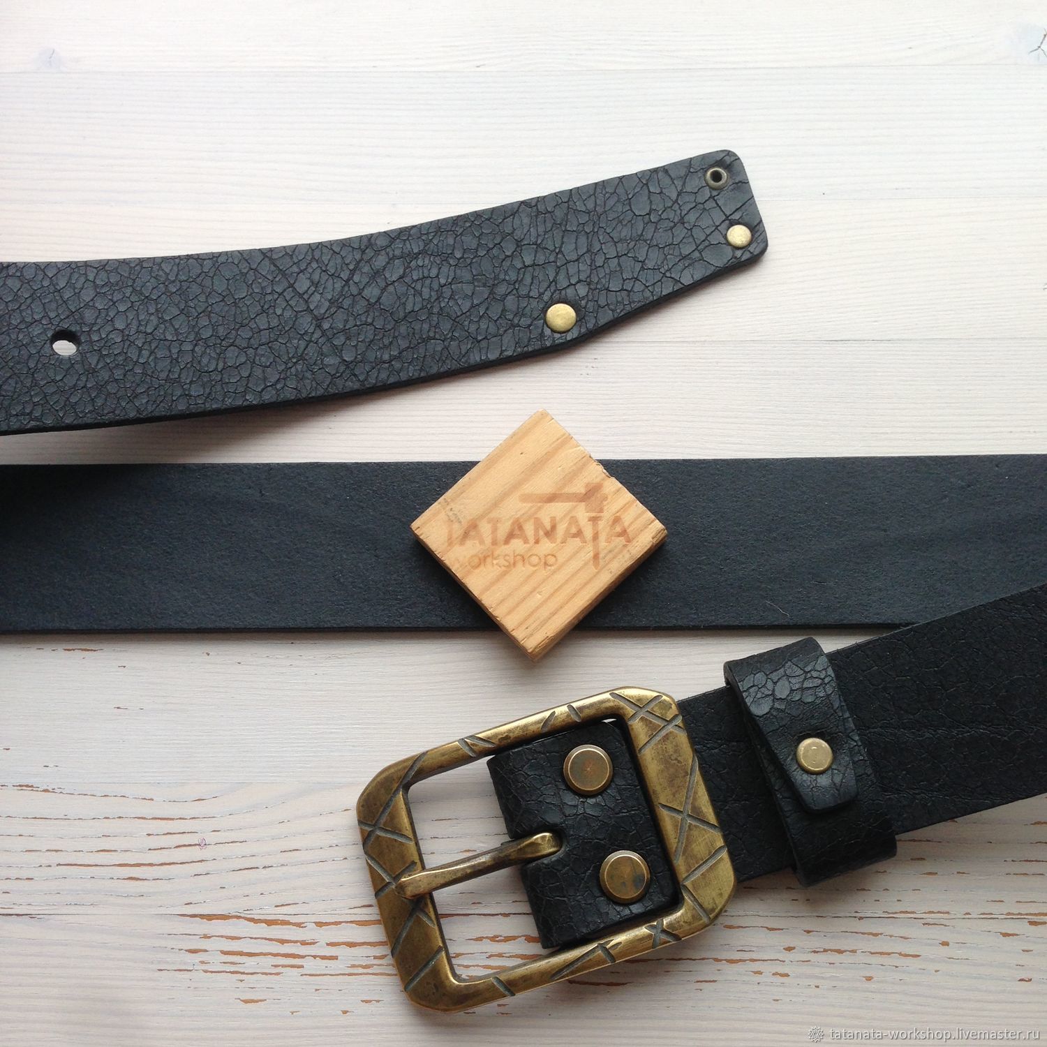 Ремень из натуральной кожи Black Vintage Кожаный мужской ремень Кежуал ...