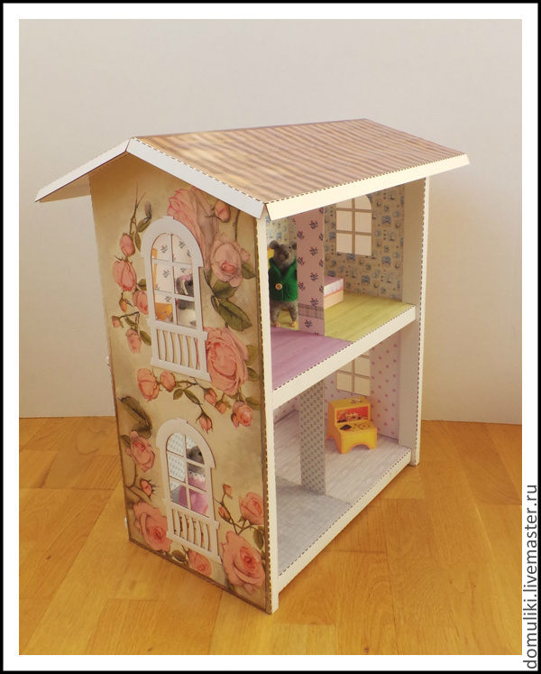 Сборная модель из картона «Кукольный Дом-2»