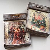 Сувениры и подарки handmade. Livemaster - original item Retro calendars - magnets, plaster. Handmade.