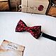 Бабочка галстук бордо. Бабочки. Bowtie-dandy. Ярмарка Мастеров.  Фото №4