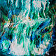 Painting for the interior of an epoxy resin Waterfall.70 by 70 cm, Pictures, Obninsk,  Фото №1