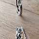 Серьги Zipper Золото 585. Серьги классические. rvc71 (service-jеweller). Ярмарка Мастеров.  Фото №6