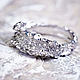 Заказать Кольцо Ледяное ущелье с горным хрусталём. Fesko Jewellery. Ярмарка Мастеров. . Кольца Фото №3