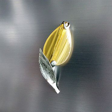 Украшения ручной работы. Ярмарка Мастеров - ручная работа БРОШЬ ТЮЛЬПАН. Handmade.