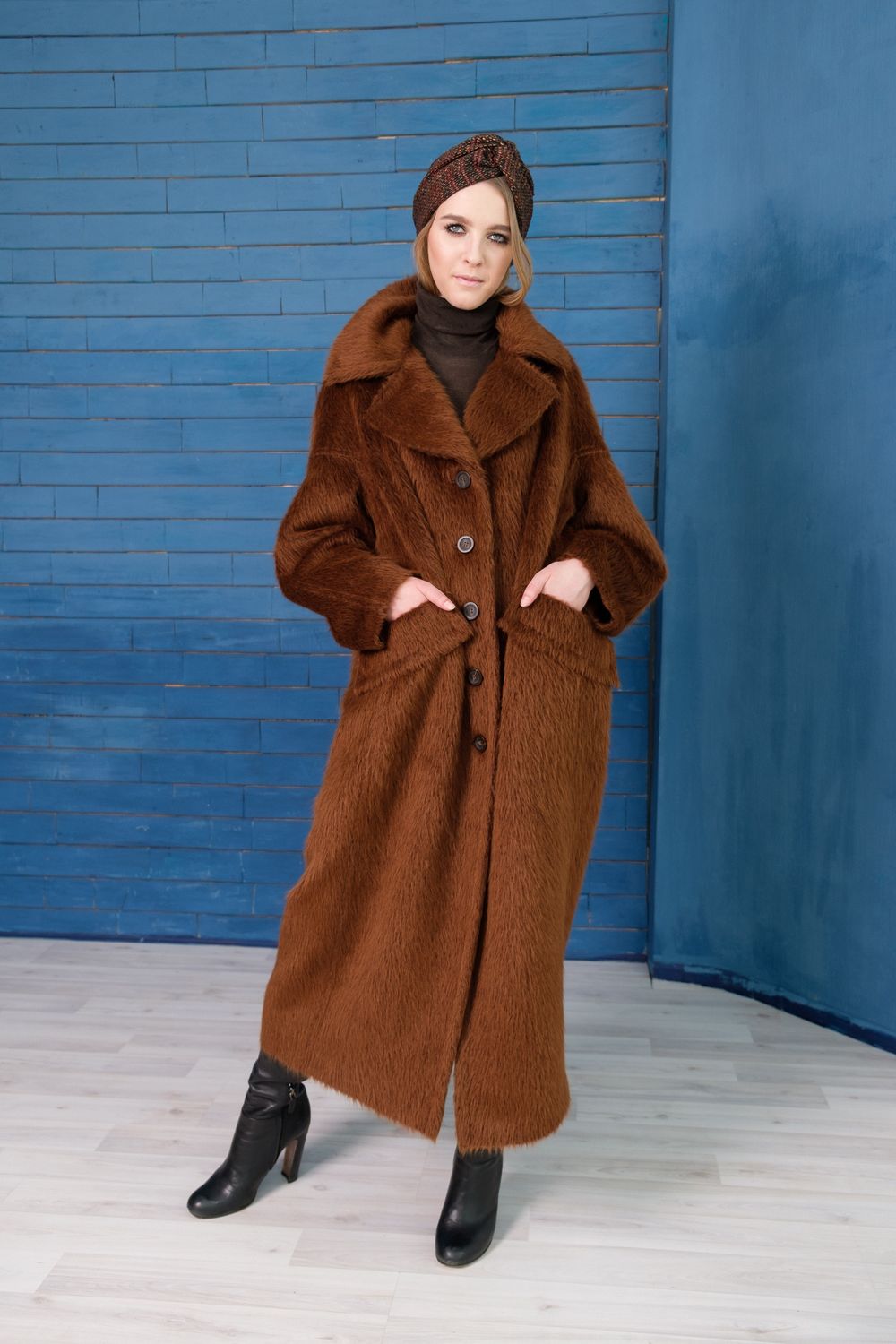 Пальто из альпака фото женские