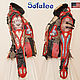Order Unique women's jacket made of crocodile,python, sheepskin. Jackets of genuine leather  Sofalee (sofalee). Livemaster. . Outerwear Jackets Фото №3