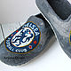 Order 'Chelsea FC' felted loafers mens. Bugrina Oksana. Livemaster. . Slippers Фото №3