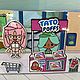 Альбом с игоами на липучках "Тока Бока/Toca Boca Супермаркет. Кукольные домики. Lip-pip-igry-na-lipuchkah. Ярмарка Мастеров.  Фото №5