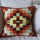 Cushion patchwork. Pillow. elena-kornienko. Online shopping on My Livemaster.  Фото №2