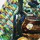 Тарелка на стену Натюрморт с черной рябиной. Подвески. Ольга Керамическая. Ярмарка Мастеров.  Фото №4