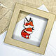 Brooch 'Red fox and fox cub, mom and baby, mother's Day,'. Brooches. greenfox-23. My Livemaster. Фото №5