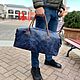 Travel bag, sports bag made of genuine leather, Travel bag, Odintsovo,  Фото №1