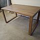 Dining table made of oak 850h1400, Tables, Moscow,  Фото №1