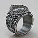Мужское кольцо с аммолитом , необычный мужской перстень с редким камнем , серебряное кольцо для мужчины , мужское кольцо серебро , уникальное кольцо , редкие камни