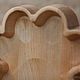 Миска кошачья деревянная "Лапа". Миска для питомца. CNC-Wood. Интернет-магазин Ярмарка Мастеров.  Фото №2