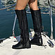 FRANGE - botas italianas hechas a Mano-Colores surtidos. High Boots. Febe-handmade. Ярмарка Мастеров.  Фото №4