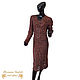 Knitted dress 'Chocolate' 2, Dresses, Orel,  Фото №1