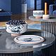 Винтаж: Villeroy & Boch Набор посуды "Торт" юбилейный выпуск. Сервизы винтажные. Подвальчик замка Штоссберг. Ярмарка Мастеров.  Фото №4