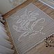 Cotton knitted carpet 'Modesty'. Carpets. Knitted carpets GalinaSh. My Livemaster. Фото №4