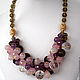 Necklace 'Berry dessert' quartz, amethyst, rhinestone. Necklace. Butik4you. Online shopping on My Livemaster.  Фото №2