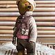 Мишка Тедди ручная работа. Игрушки. Ольга(Teddy Bear BOS). Ярмарка Мастеров.  Фото №5