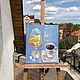"Рафинадик". Ольга Верниковская. 2019г. Картины. Gallery ArtSpace. Интернет-магазин Ярмарка Мастеров.  Фото №2