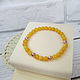 Bracelet made of yellow jade and hematite. Rosary bracelet. RoyalWorkshop. Online shopping on My Livemaster.  Фото №2