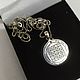 Silver seal of Solomon.- SATOR. Amulet. ladymillion. Online shopping on My Livemaster.  Фото №2