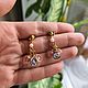 Заказать Винтаж: Винтажные серьги безель. Vintage_jewelry_nsk (Ольга и Светлана). Ярмарка Мастеров. . Серьги винтажные Фото №3