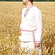 Russian embroidered linen shirt 'Jaromir'. People\\\'s shirts. KubanLad. Online shopping on My Livemaster.  Фото №2