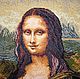 Embroidered painting "Mona Lisa". Pictures. Julia 'embroidery'. Online shopping on My Livemaster.  Фото №2