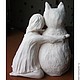 Заказать Статуэтка на заказ "Девочка и Кот" керамическая. Екатерина Орлова (oket). Ярмарка Мастеров. . Статуэтки Фото №3