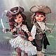 OOAK Paola Reina Pirate Doll Captain Jack Sparrow. Custom. kuklandia-maria. My Livemaster. Фото №6