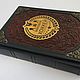World Hockey. A large handmade leather-bound encyclopedia. Gift books. ELITKNIGI by Antonov Evgeniy (elitknigi). My Livemaster. Фото №4