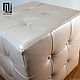 Ottomans made of genuine leather to order. Ottomans. Pavel Pestov - Handmade. Online shopping on My Livemaster.  Фото №2
