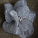 Silver brooch ' Exquisite flower'. Brooch-clip. esterella. My Livemaster. Фото №4