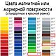 Магнитная доска для магнитов с фоторамками и полка для специй. Подвески. Магнитные и меловые доски на стену (doskanastenu). Ярмарка Мастеров.  Фото №6