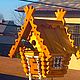 Скворечник избушка "Мелодия лета.". Кормушки для птиц. Звезда Уссури. Ярмарка Мастеров.  Фото №6