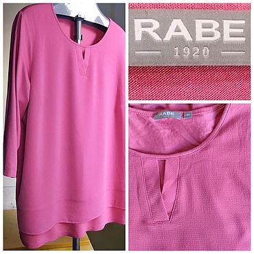 Лонгслив RABE (Германия), вискоза. Новый! Р. 54-56, size plus. . Одежда ручной работы - Ярмарка Мастеров Одежда ручной работы. Ярмарка Мастеров - ручная работа Лонгслив RABE (Германия), вискоза. Новый! Р. 54-56, size plus. Handmade.